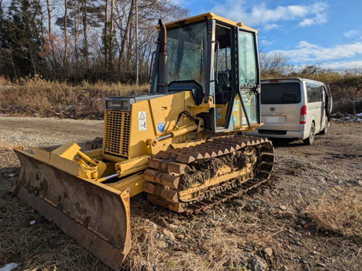 買取事例(コマツ ブルドーザー D21P-8)の実物写真