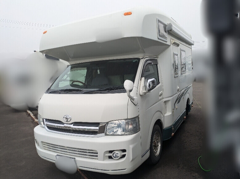 買取事例（トヨタ ハイエース CBA-TRH219W改）の実物写真